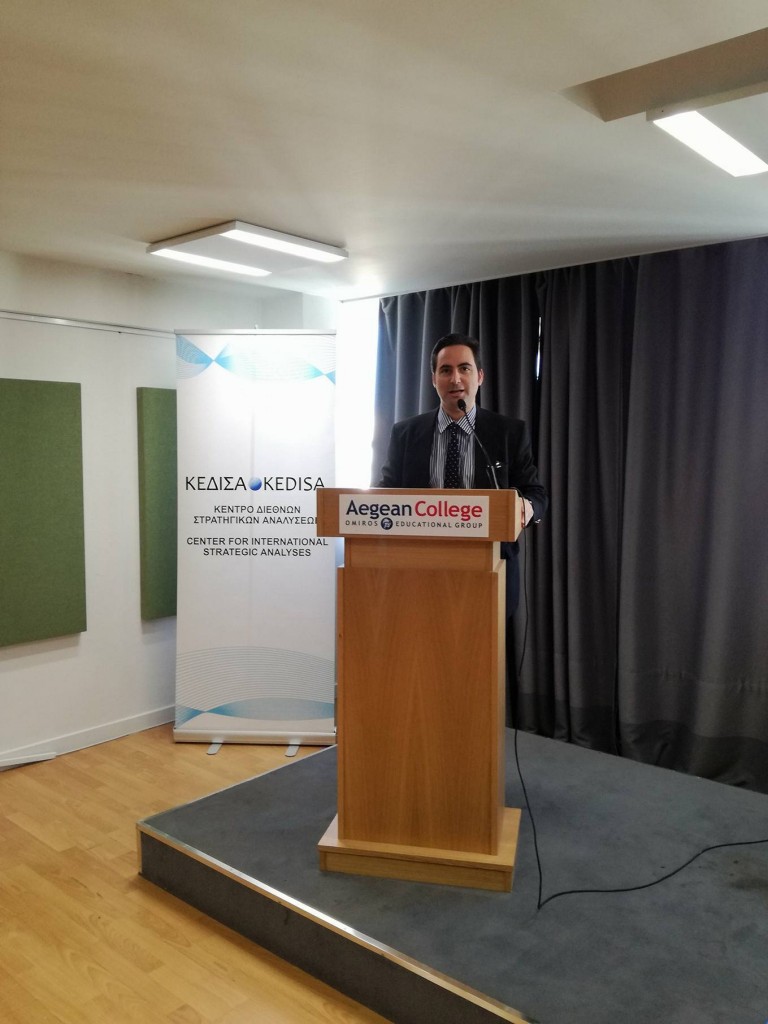 Ο Ιδρυτής και Πρόεδρος Δ.Σ. του ΚΕΔΙΣΑ, κ.Ανδρέας Γ. Μπανούτσος