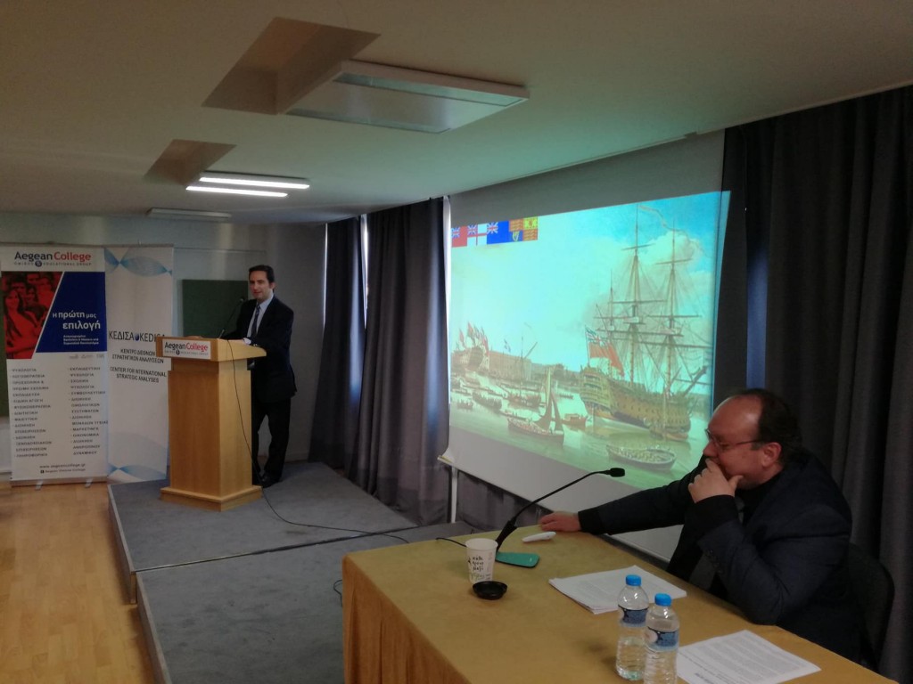 Ο Ιδρυτής & Πρόεδρος Δ.Σ. του ΚΕΔΙΣΑ Ανδρέας Γ.Μπανούτσος προλογίζει τον εισηγητή του εκπαιδευτικού σεμιναρίου Δρ. Ηλία Ηλιόπουλο