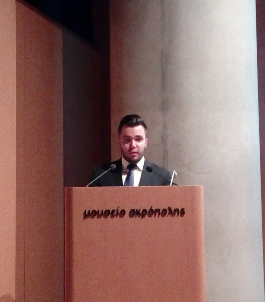 Ο Πρόεδρος της Ομογενειακής οργάνωσης AHEPA Sons of Pericles, Athens Chapter "THESEUS" και Δόκιμος Αναλυτής ΚΕΔΙΣΑ, κ.Δημήτρης Ράπτης.